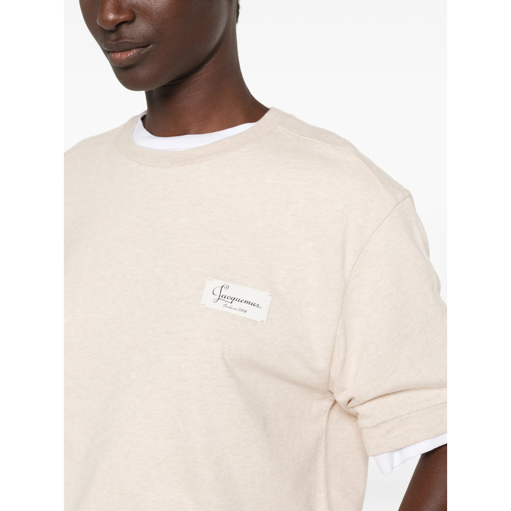Jacquemus Neutrals T-Shirts & Vests - T-Shirts Men JACQUEMUS