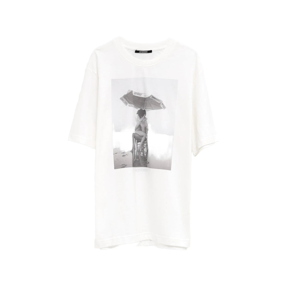Jacquemus White T-Shirts & Vests - T-Shirts Men JACQUEMUS