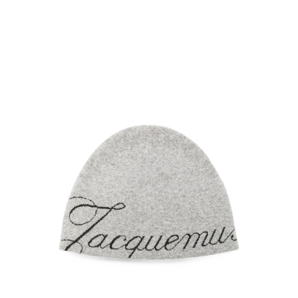 Jacquemus Grey Hats Men JACQUEMUS