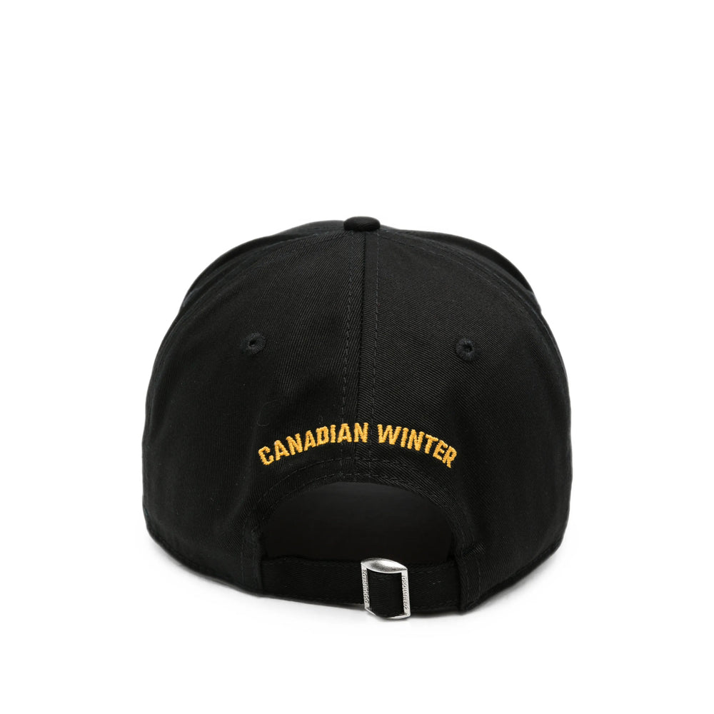 Dsquared2 Black Hats Men DSQUARED2
