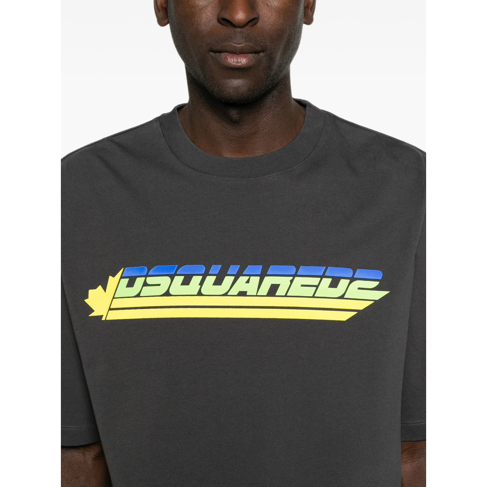 Dsquared2 Grey T-Shirts & Vests - T-Shirts Men DSQUARED2
