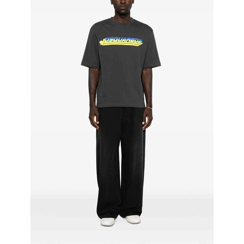 Dsquared2 Grey T-Shirts & Vests - T-Shirts Men DSQUARED2