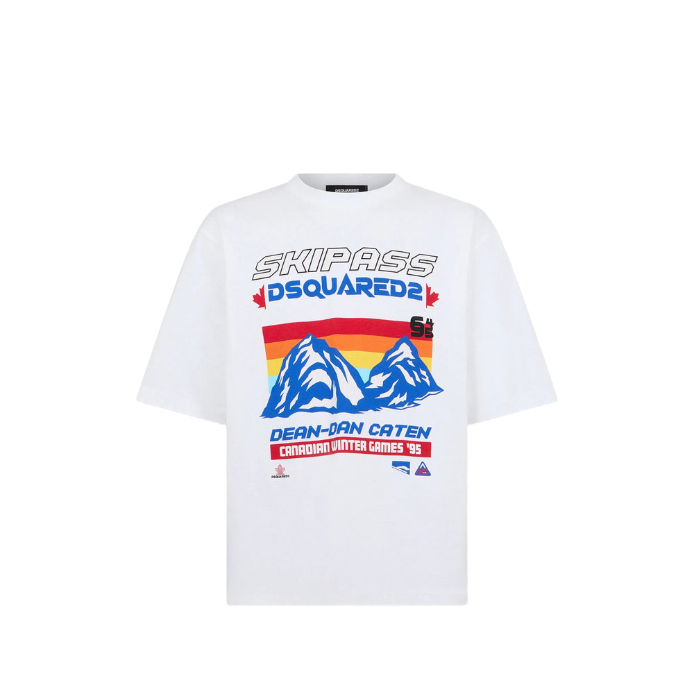 Dsquared2 White T-Shirts & Vests - T-Shirts Men DSQUARED2