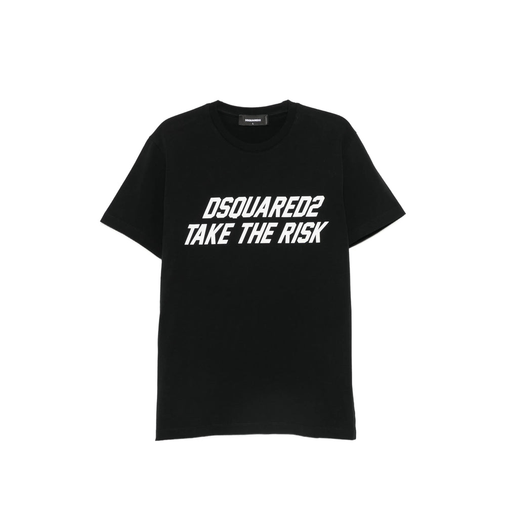 Dsquared2 Black T-Shirts & Vests - T-Shirts Men DSQUARED2
