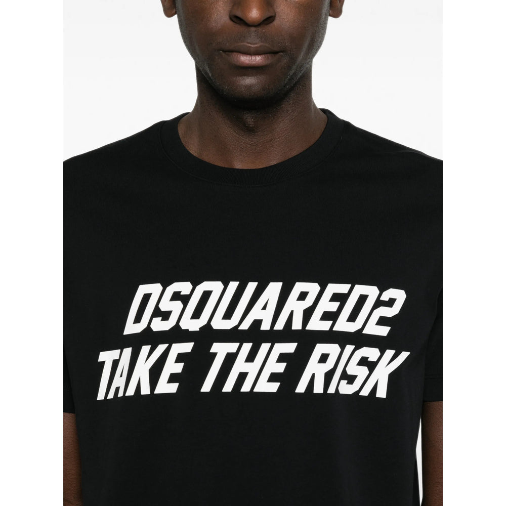 Dsquared2 Black T-Shirts & Vests - T-Shirts Men DSQUARED2