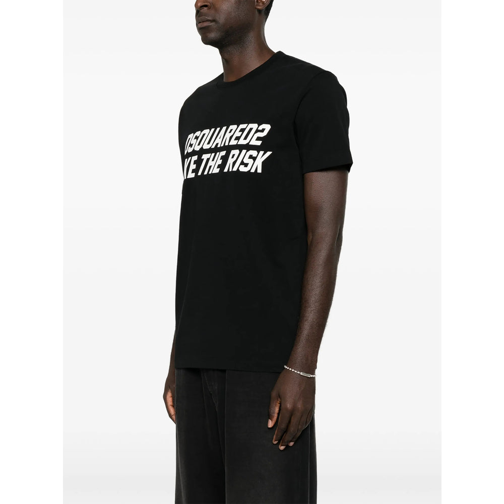 Dsquared2 Black T-Shirts & Vests - T-Shirts Men DSQUARED2