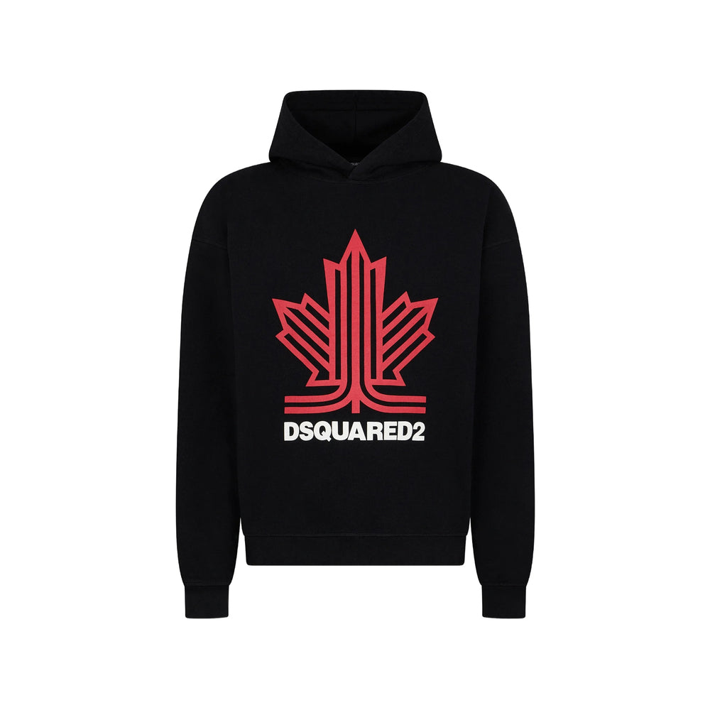 Dsquared2 Black Sweaters & Knitwear - Hoodies Men DSQUARED2