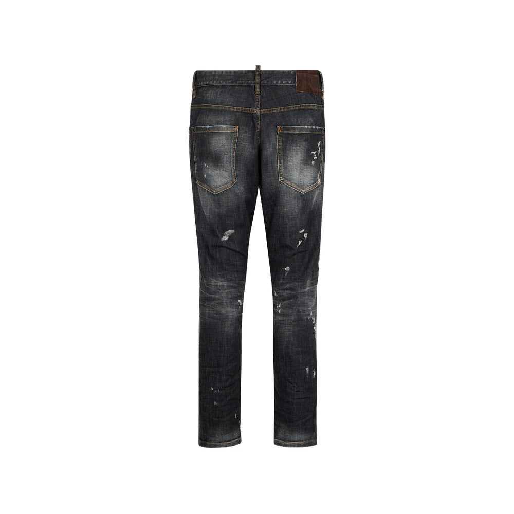 Dsquared2 Grey Denim - Regular & Straight-Leg Jeans Men DSQUARED2