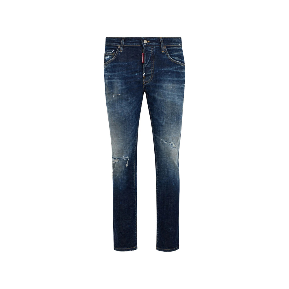 Dsquared2 Blue Denim - Skinny Jeans Men DSQUARED2