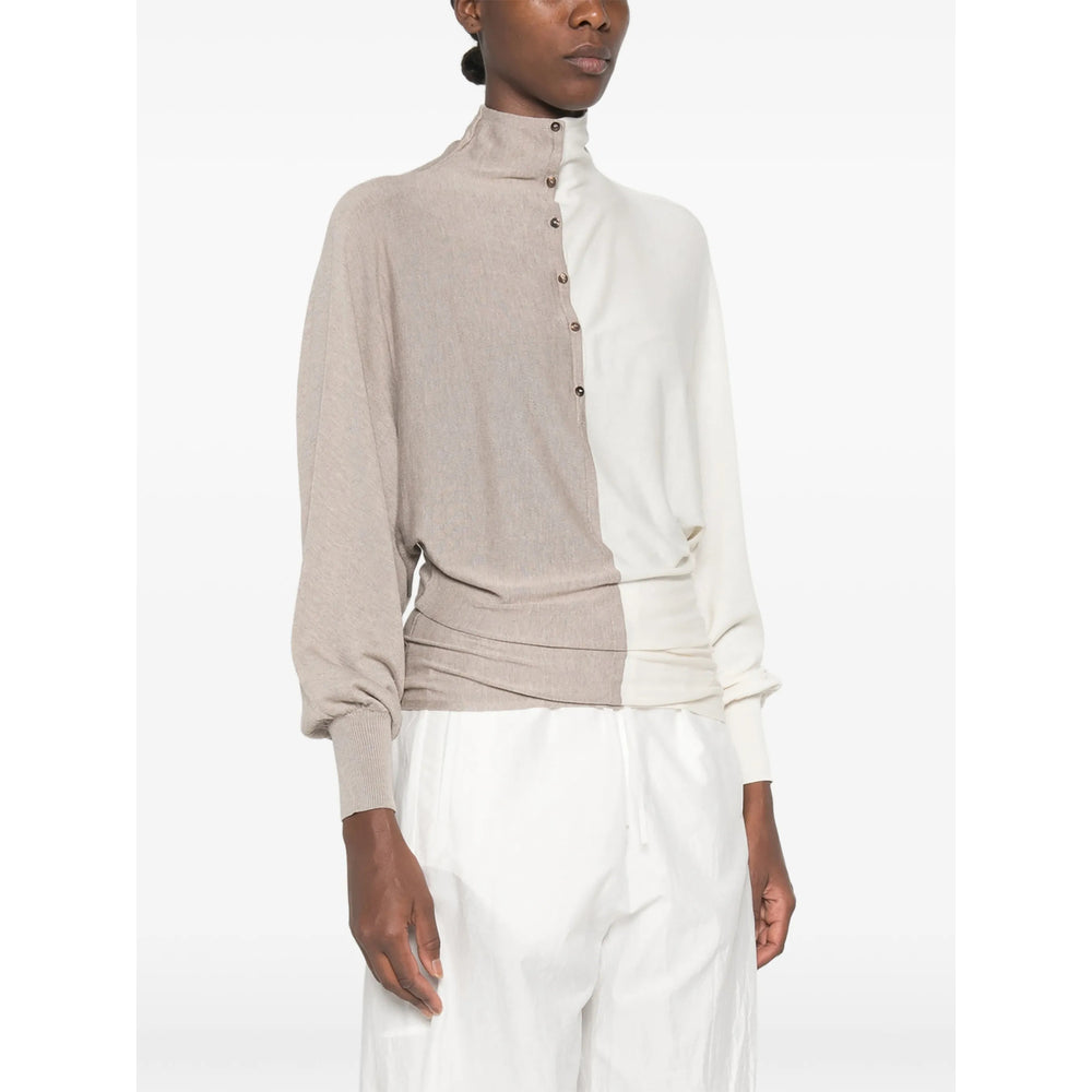 Jacquemus Neutrals Tops - Blouses Women JACQUEMUS