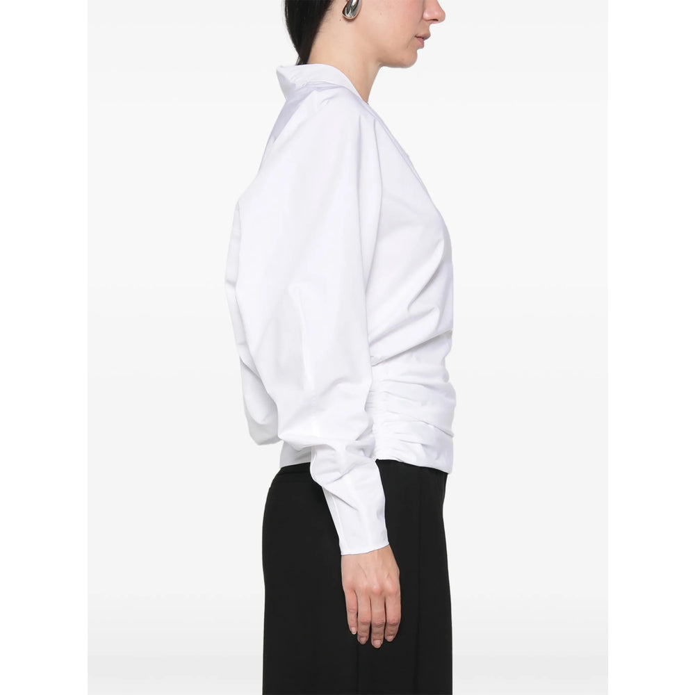 Jacquemus White Tops - Blouses Women JACQUEMUS