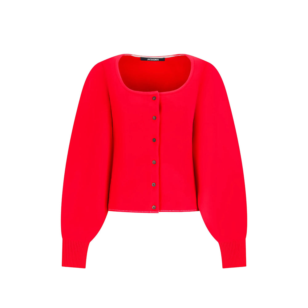 Jacquemus Red Knitwear - Cardigans Women JACQUEMUS