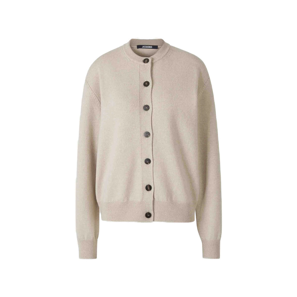 Jacquemus Neutrals Knitwear - Cardigans Women JACQUEMUS