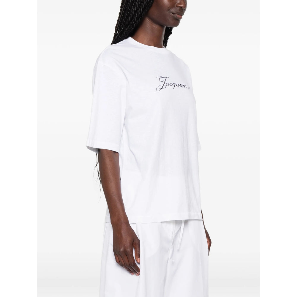 Jacquemus White Tops - T-Shirts & Jerseys Women JACQUEMUS