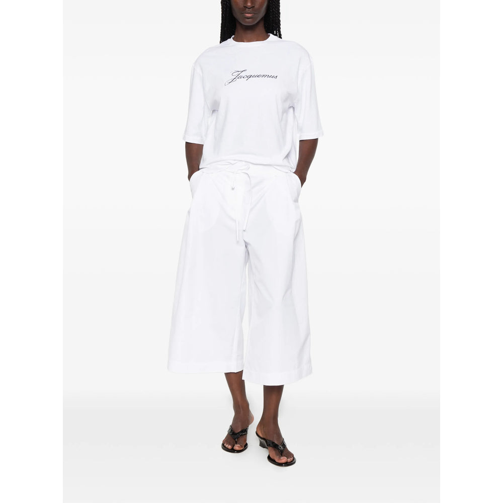 Jacquemus White Tops - T-Shirts & Jerseys Women JACQUEMUS