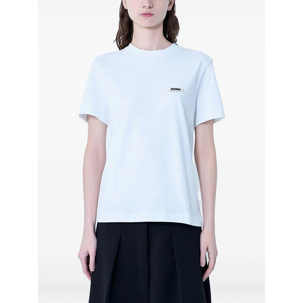 Jacquemus White Tops - T-Shirts & Jerseys Women JACQUEMUS
