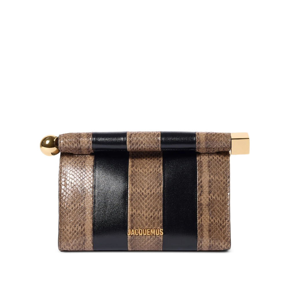 Jacquemus Brown Clutch Bags Women JACQUEMUS