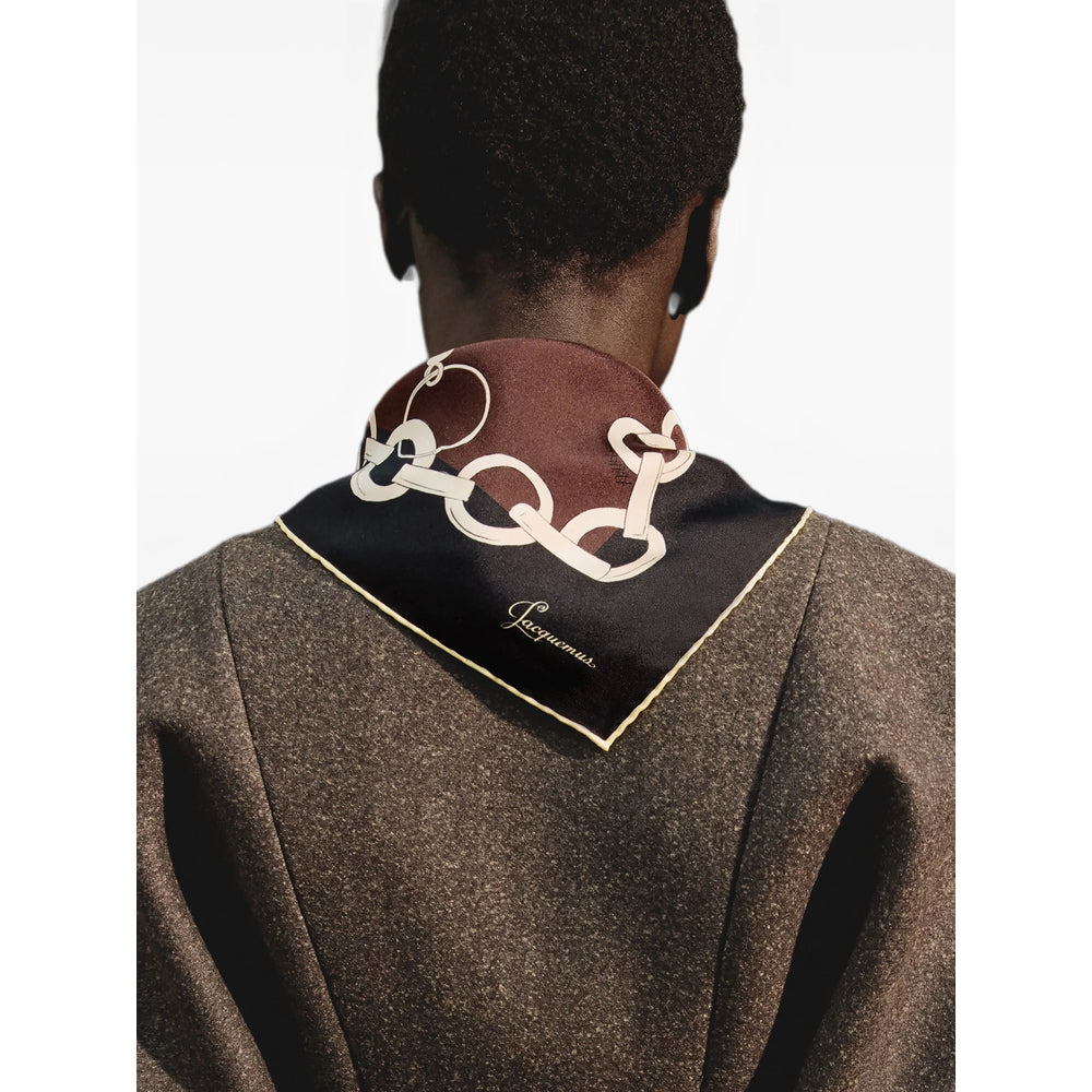 Jacquemus Black Scarves Men JACQUEMUS
