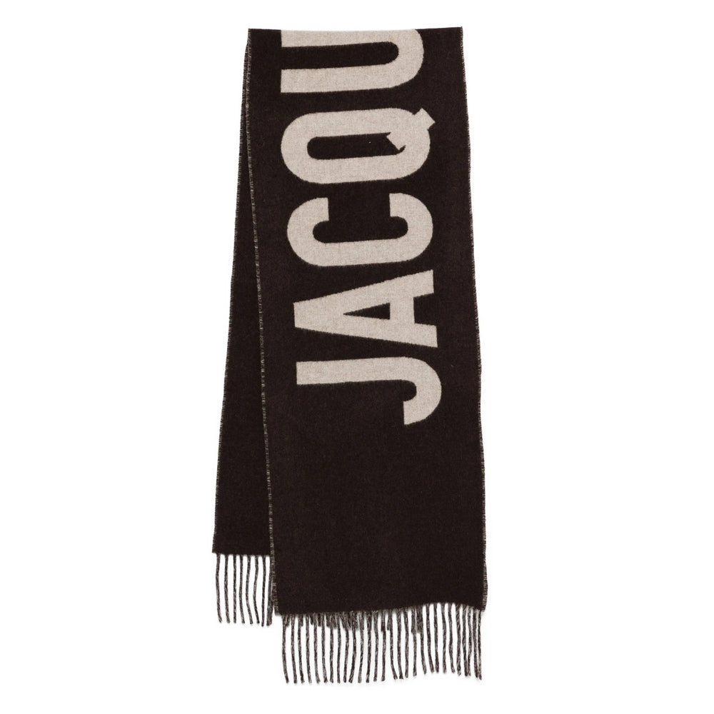 Jacquemus Brown Scarves Men JACQUEMUS