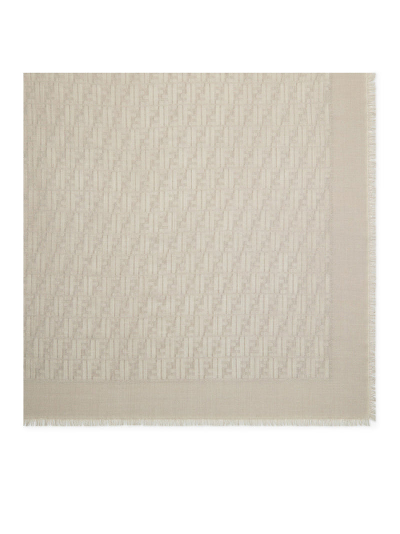Fendi Women Wool, Silk And Cashmere Shawl FENDI