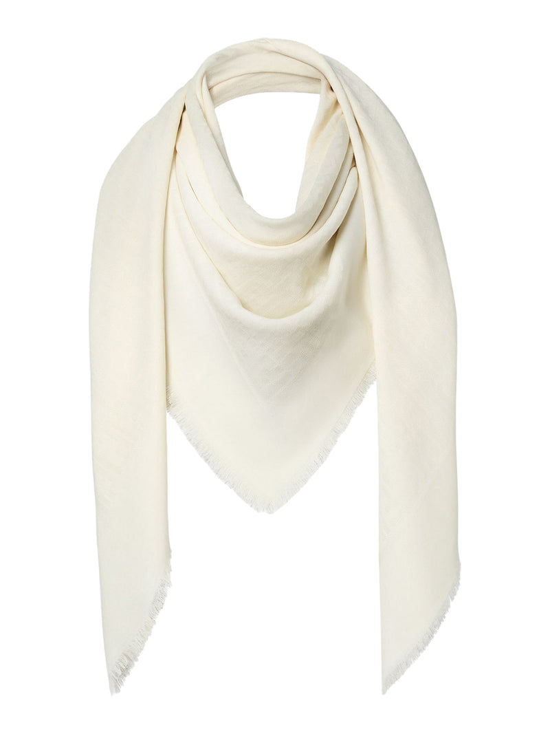 Fendi Women Wool, Silk And Cashmere Shawl