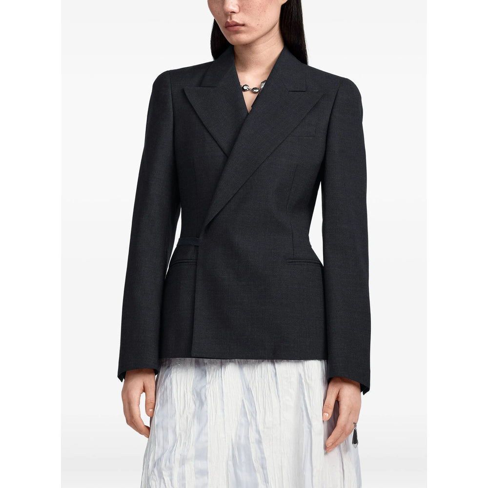Maison Margiela Black Jackets - Blazers Women MAISON MARGIELA