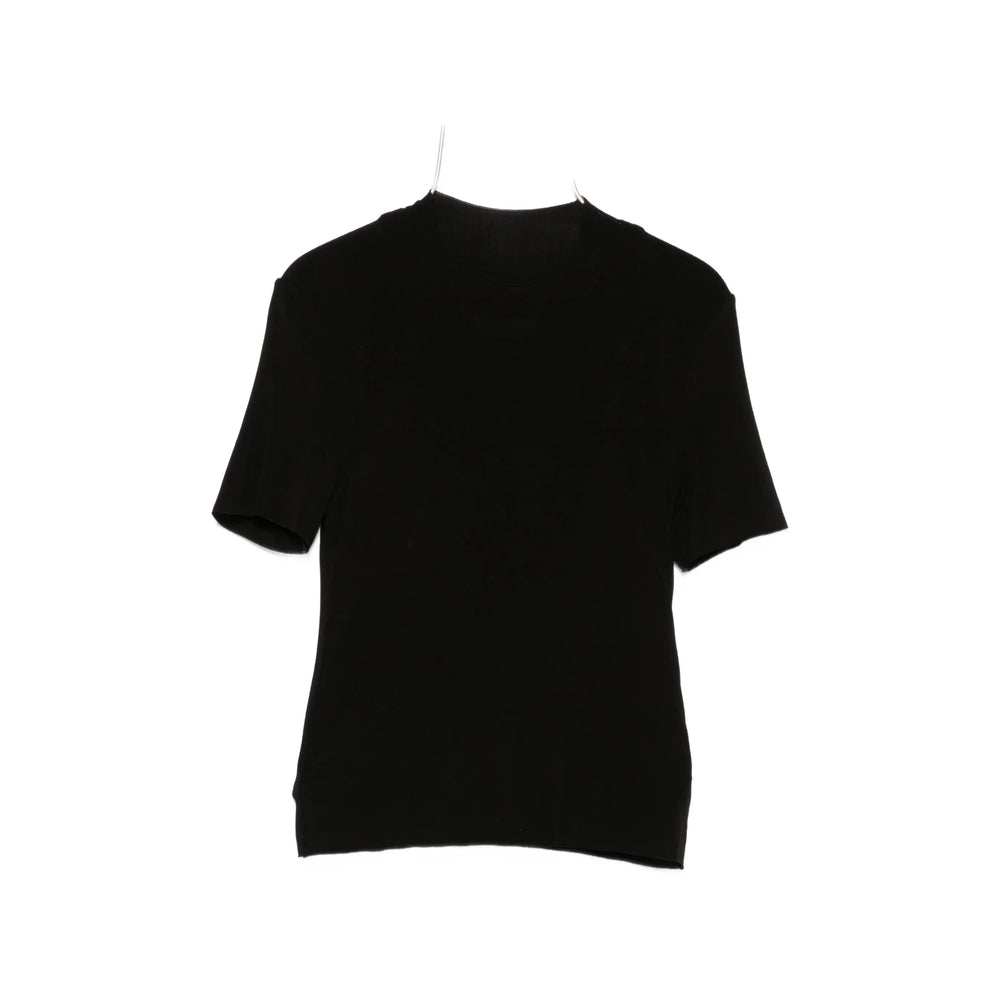 Maison Margiela Black Tops - T-Shirts & Jerseys Women MAISON MARGIELA