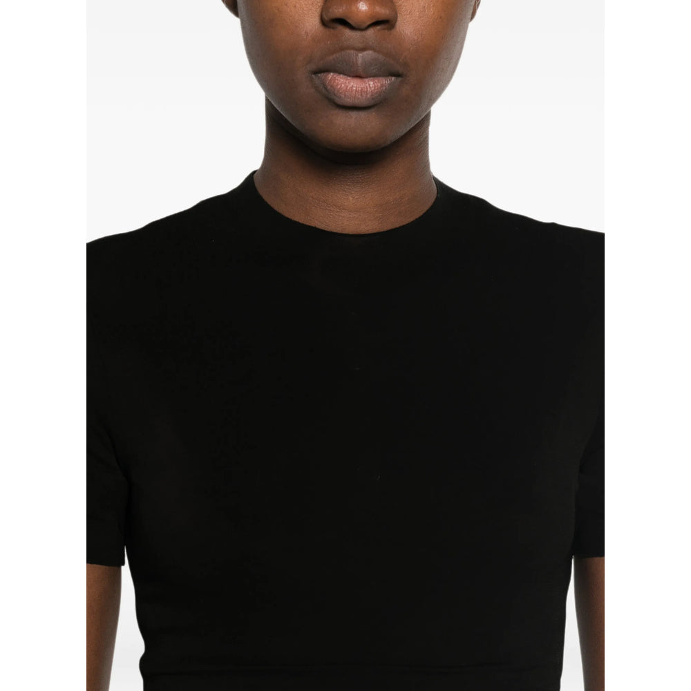 Maison Margiela Black Tops - T-Shirts & Jerseys Women MAISON MARGIELA
