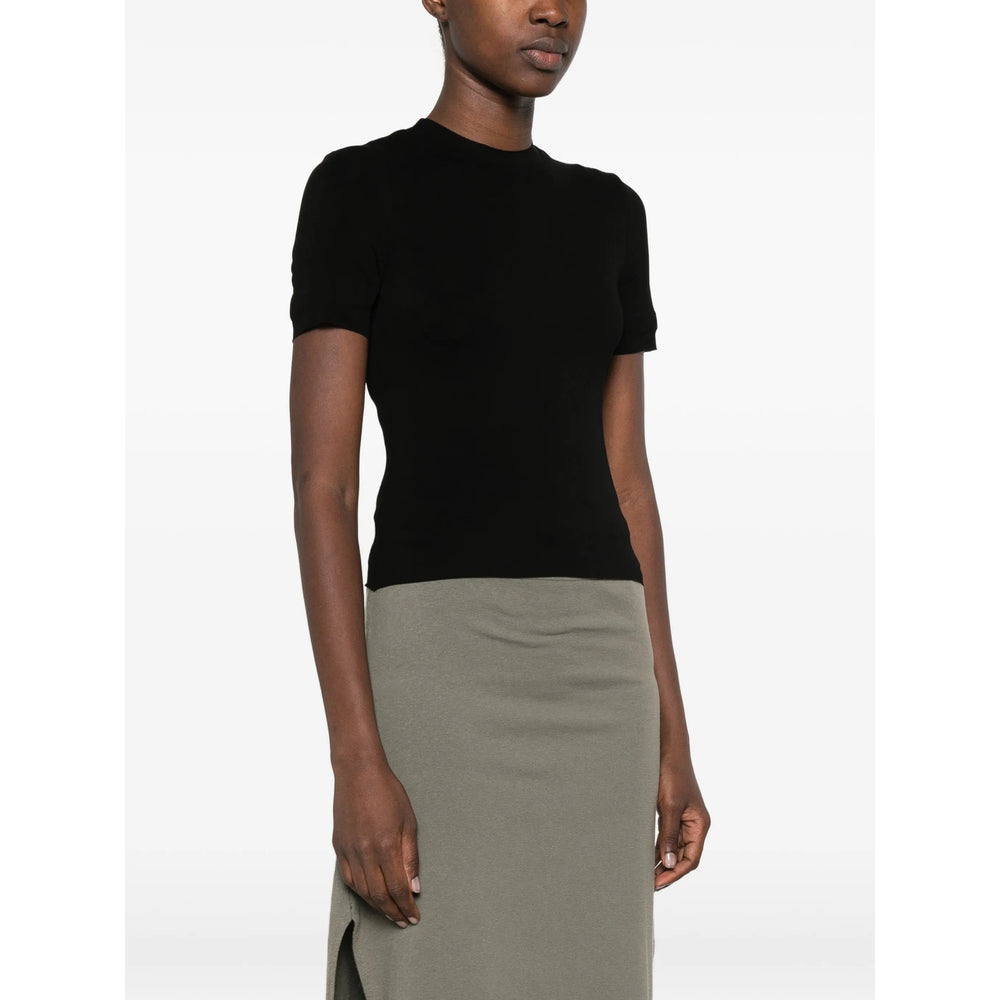 Maison Margiela Black Tops - T-Shirts & Jerseys Women MAISON MARGIELA