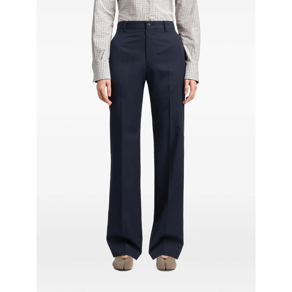 Maison Margiela Grey Trousers - Tailored Trousers Women MAISON MARGIELA