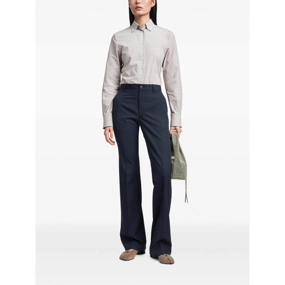 Maison Margiela Grey Trousers - Tailored Trousers Women MAISON MARGIELA