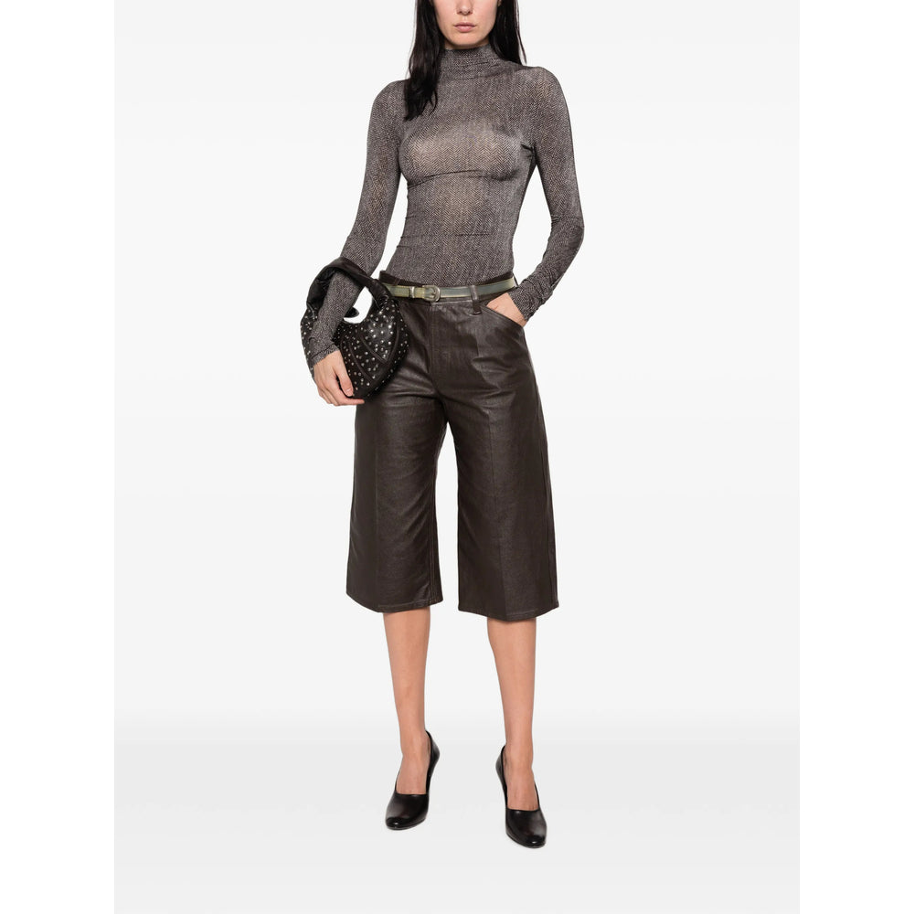 Maison Margiela Grey Tops - T-Shirts & Jerseys Women MAISON MARGIELA