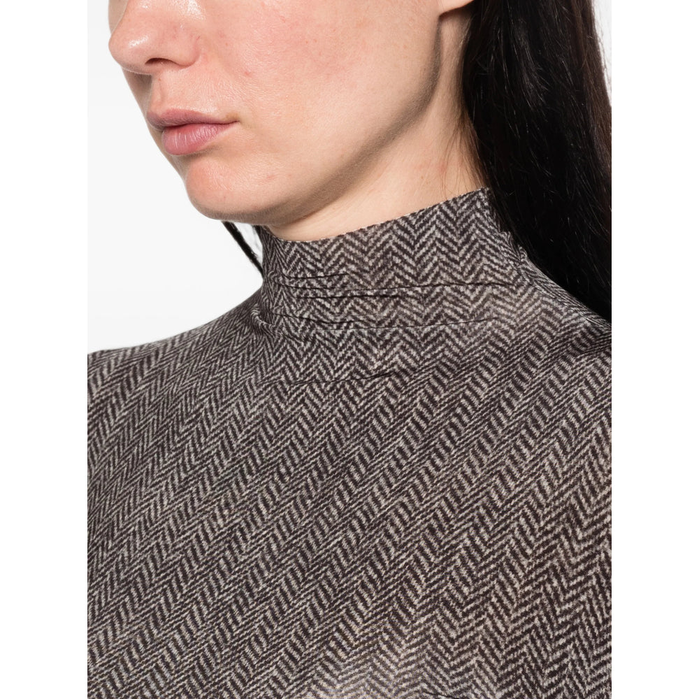 Maison Margiela Grey Tops - T-Shirts & Jerseys Women MAISON MARGIELA