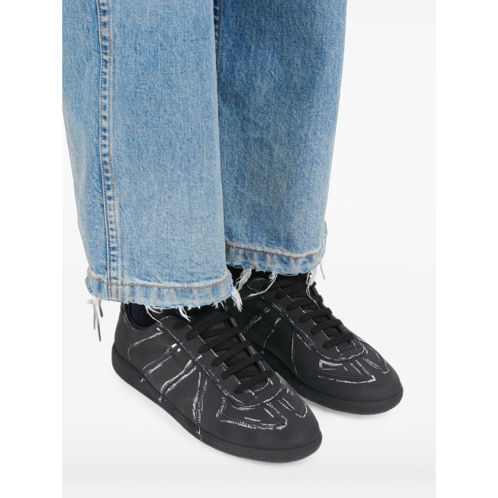 Maison Margiela Black Trainers - Low-Tops Men MAISON MARGIELA