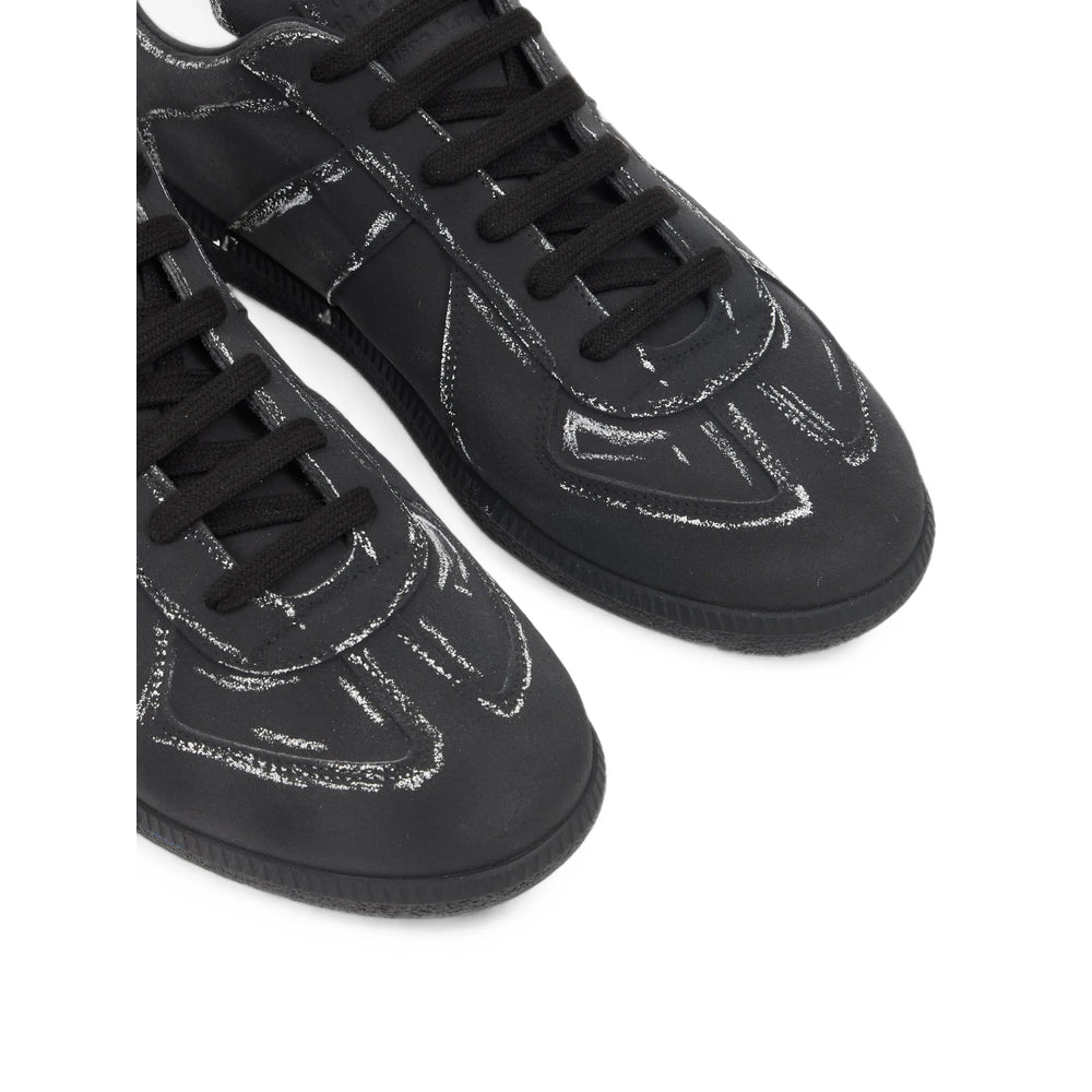 Maison Margiela Black Trainers - Low-Tops Men MAISON MARGIELA