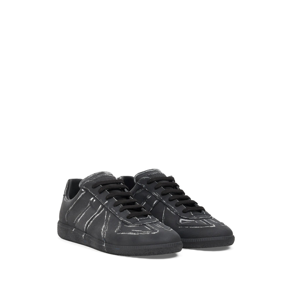 Maison Margiela Black Trainers - Low-Tops Men MAISON MARGIELA