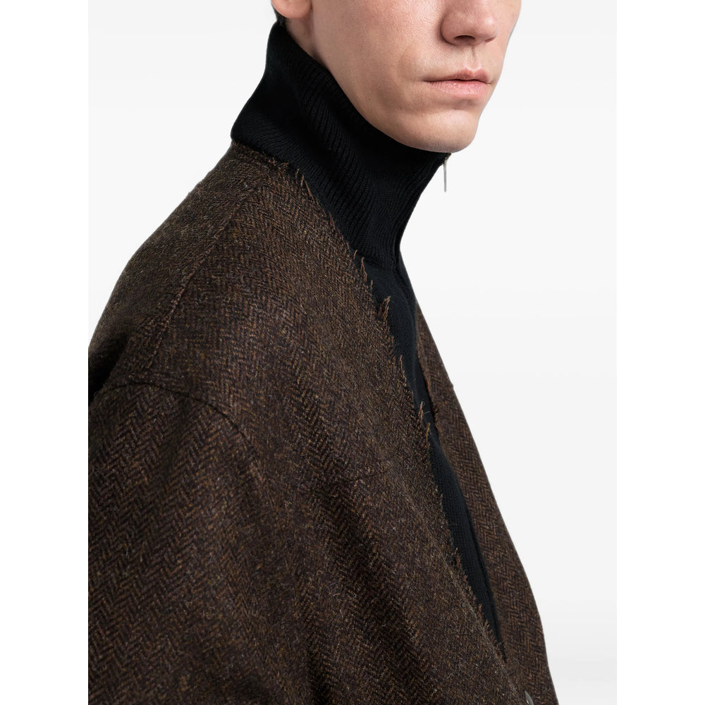 Maison Margiela Brown Jackets - Bomber Jackets Men MAISON MARGIELA