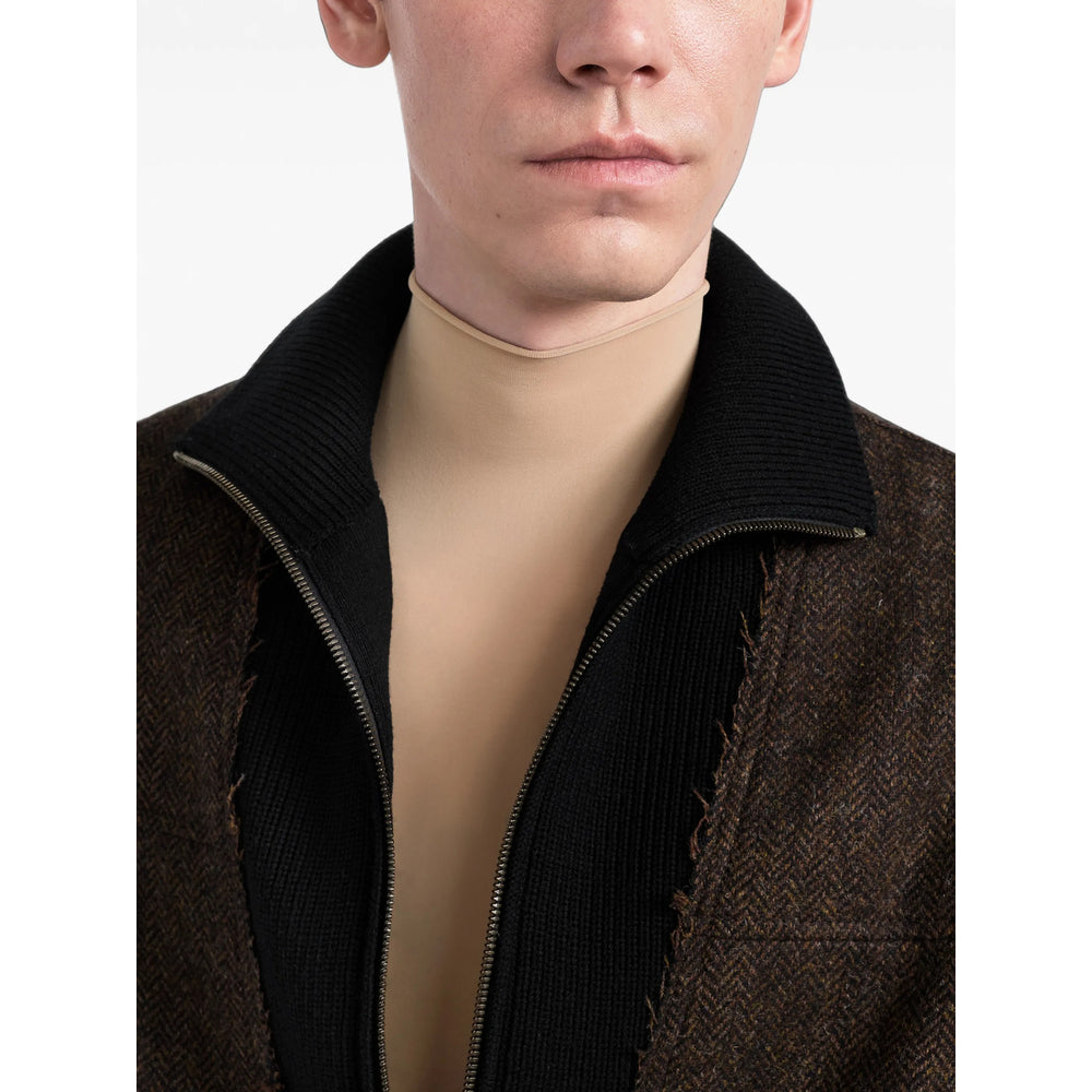 Maison Margiela Brown Jackets - Bomber Jackets Men MAISON MARGIELA