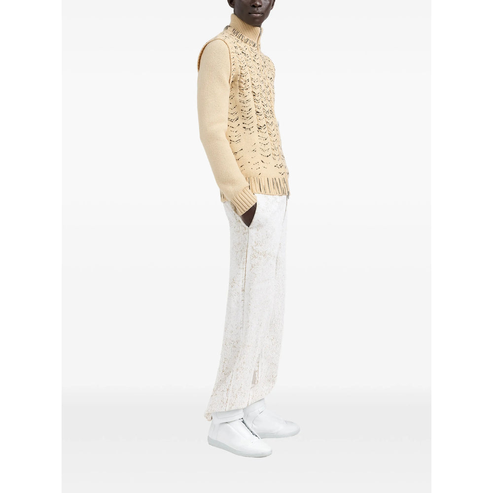 Maison Margiela Neutrals Sweaters & Knitwear - Cardigans Men MAISON MARGIELA