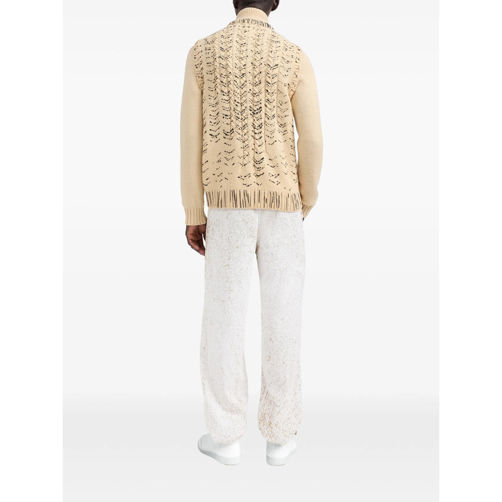 Maison Margiela Neutrals Sweaters & Knitwear - Cardigans Men MAISON MARGIELA