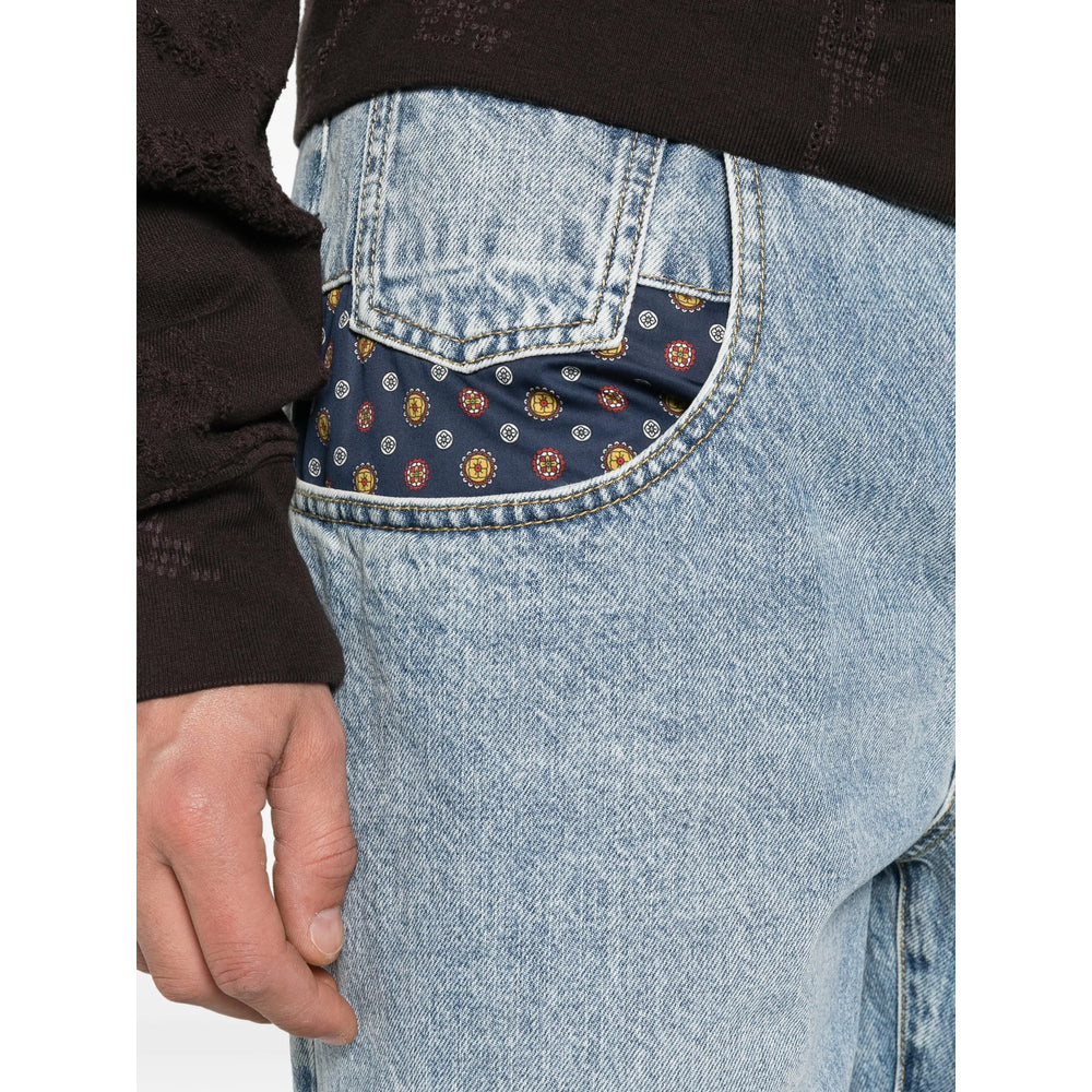 Maison Margiela Blue Denim - Regular & Straight-Leg Jeans Men MAISON MARGIELA