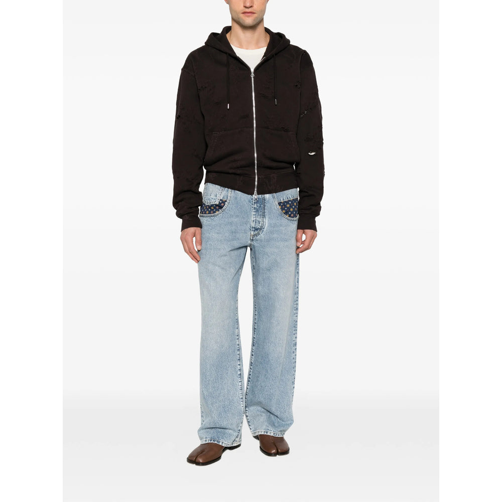 Maison Margiela Blue Denim - Regular & Straight-Leg Jeans Men MAISON MARGIELA