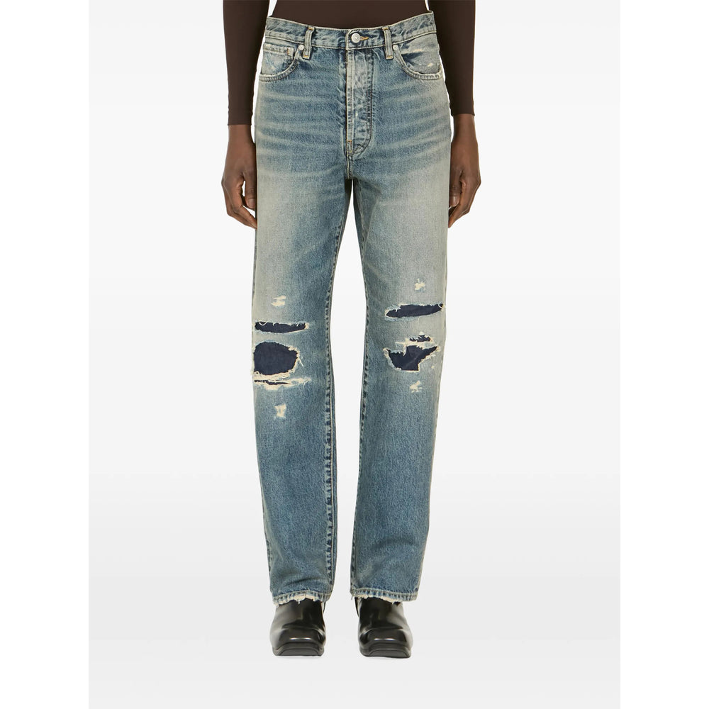 Maison Margiela Blue Denim - Regular & Straight-Leg Jeans Men MAISON MARGIELA