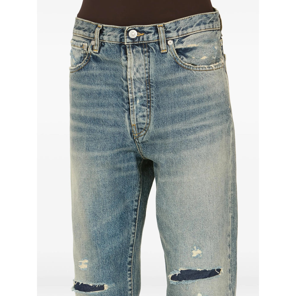 Maison Margiela Blue Denim - Regular & Straight-Leg Jeans Men MAISON MARGIELA