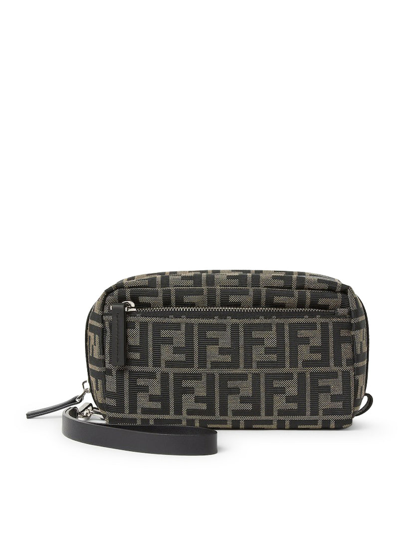 Fendi Men Beauty Case Double Zip Small