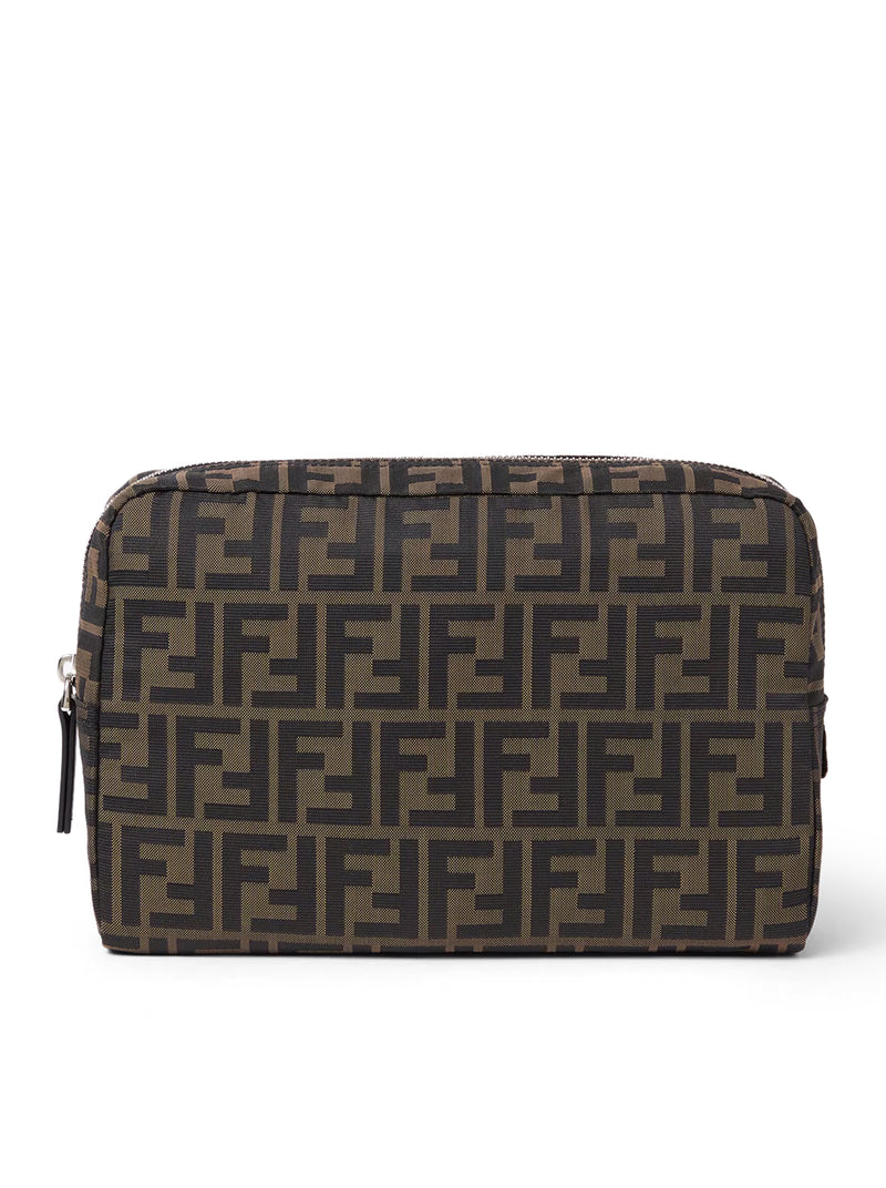 Fendi Men Beauty Case In Superlight Ff Zucca Fabric FENDI