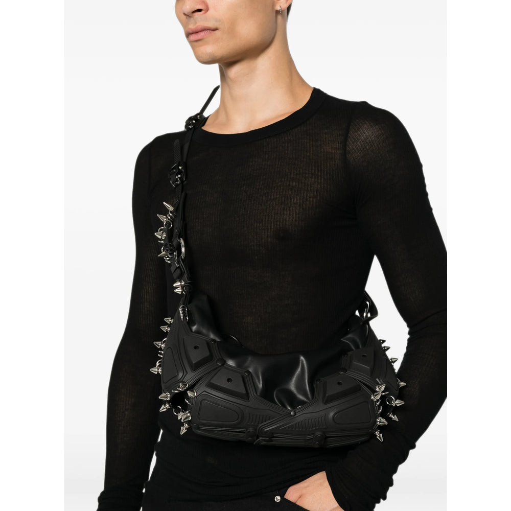 Innerraum Black Shoulder Bags Men INNERRAUM