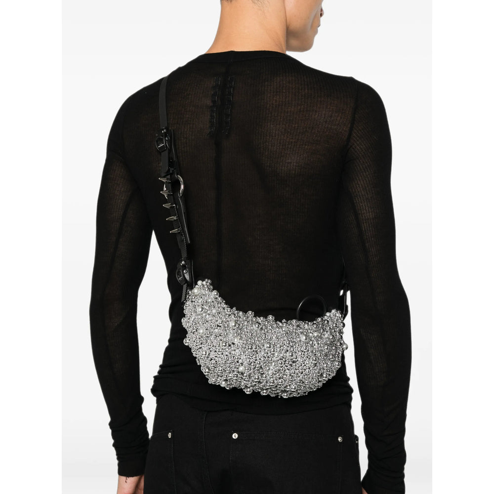 Innerraum Black Shoulder Bags Men INNERRAUM