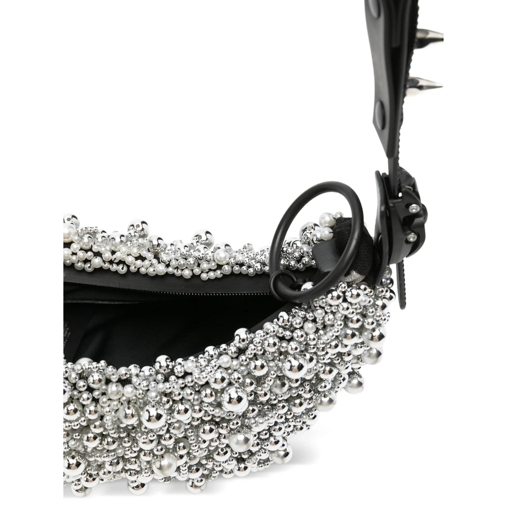 Innerraum Black Shoulder Bags Men INNERRAUM