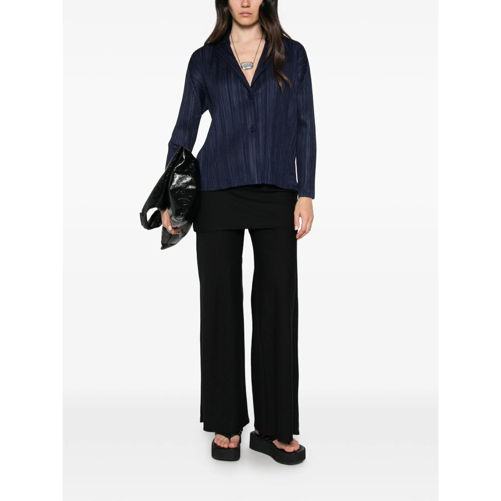 Pleats Please Issey Miyake Blue Jackets - Blazers Women PLEATS PLEASE ISSEY MIYAKE